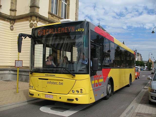 TEC bus in Arlon